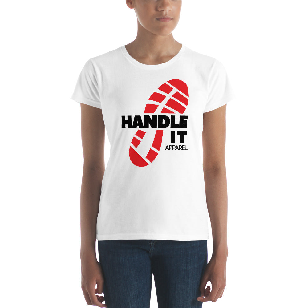 Handle It Apparel Logo Women's Apparel short sleeve t-shirt