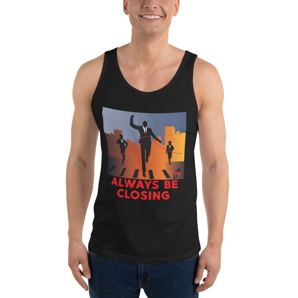 Always Be Closing-Color Men’s Apparel  Tank Top