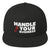 Handle Your Business Flat Bill Cap