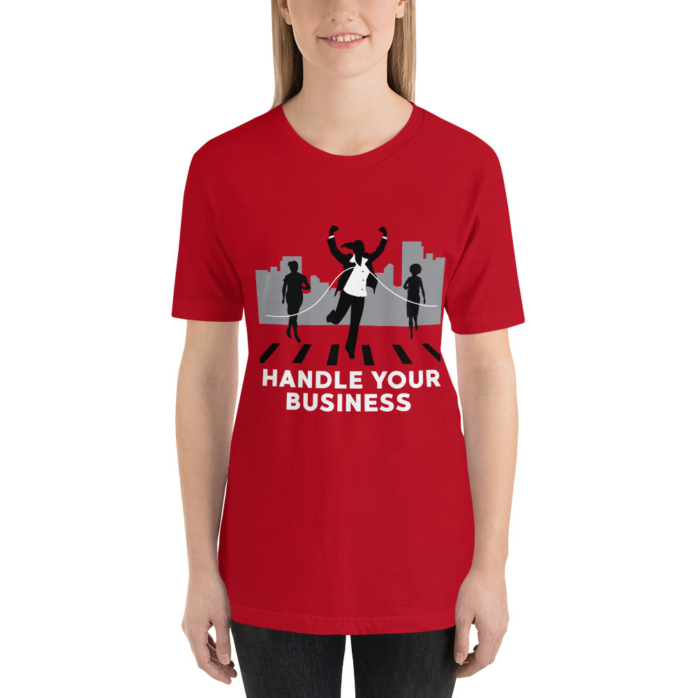 Handle Your Business- Businesswoman Women’s Apparel Short-Sleeve T-Shirt