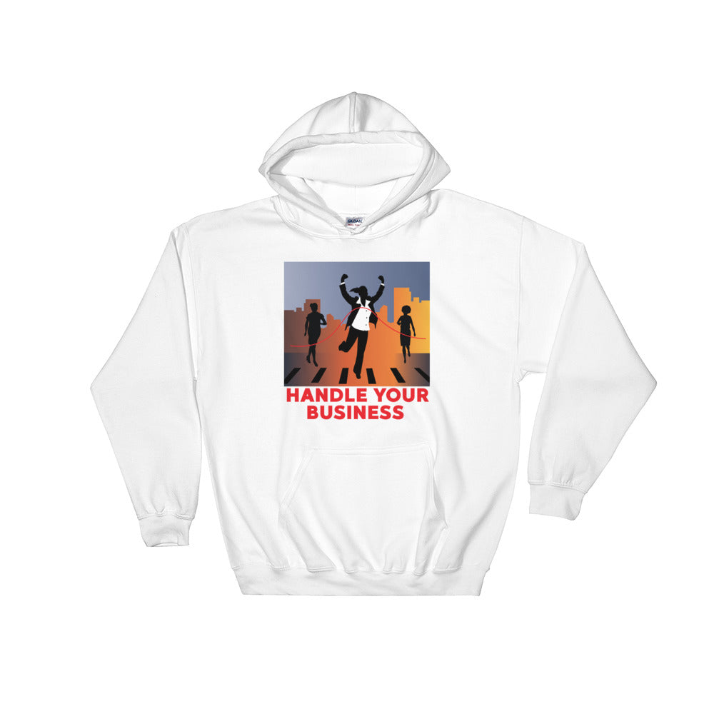 Handle Your Business- Businesswoman Women’s Apparel Color Hooded Sweatshirt