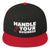 Handle Your Business Flat Bill Cap