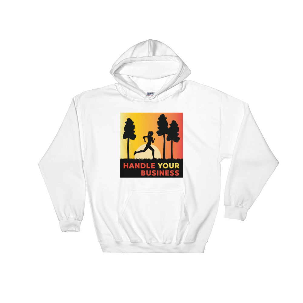 Handle Your Business- Women’s Apparel Sunrise Runner Hooded Sweatshirt